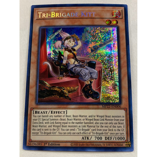 Tri-Brigade Kitt Prismatic Secret Rare MP22-EN006