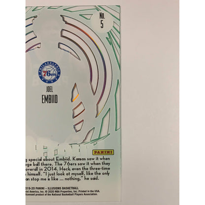  2019-20 Illusions Joel Embid Mystique  Local Legends Cards & Collectibles