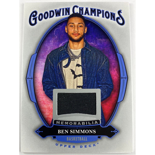 2020 Goodwin Champions Ben Simmons Memorabilia