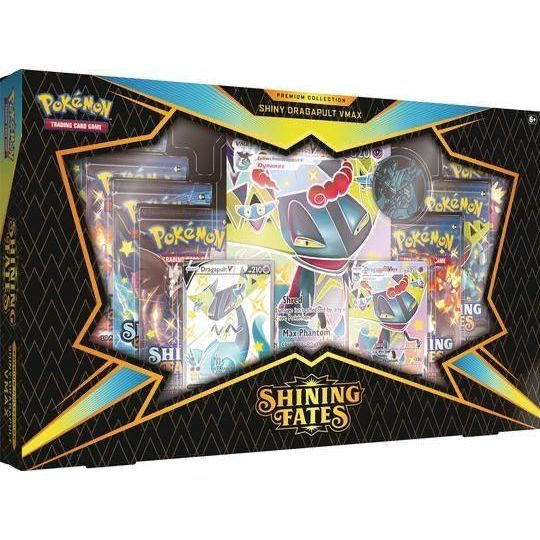  Pokémon Shining Fates Shiny Dragapult VMAX  Premium Collection Booster Box  Local Legends Cards & Collectibles