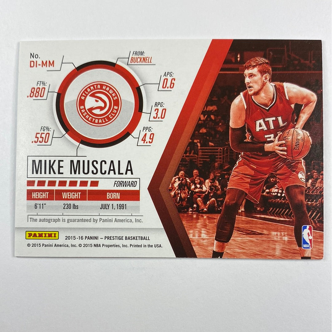 2015-16 Prestige Mike Muscala Distinctive Ink /199