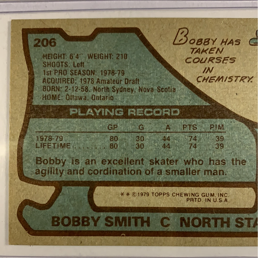  1979-89 Topps Bobby Smith In Person Auto  Local Legends Cards & Collectibles