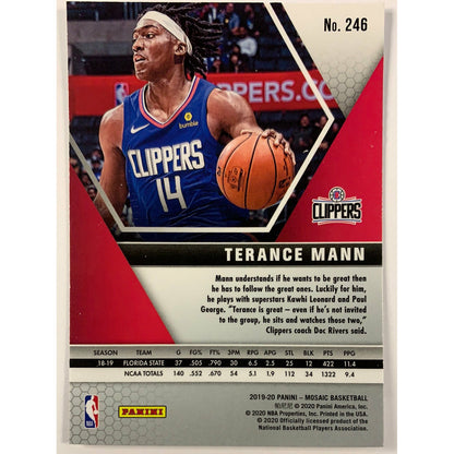  2019-20 Mosaic Terance Mann RC  Local Legends Cards & Collectibles