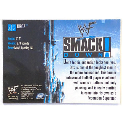  1999 Titan Sports Comic Images Droz WWF Smackdown! #15  Local Legends Cards & Collectibles
