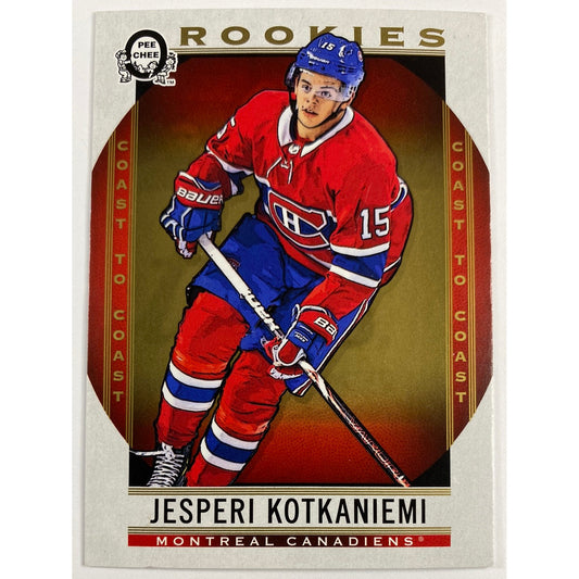 2018-19 OPC Coast to Coast Jesperi Kotkaniemi RC