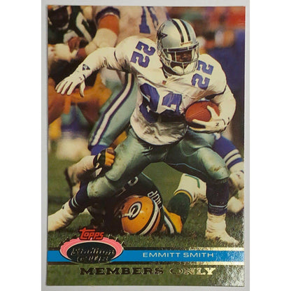 1992 Topps Stadium Club Emmitt Smith Members Only