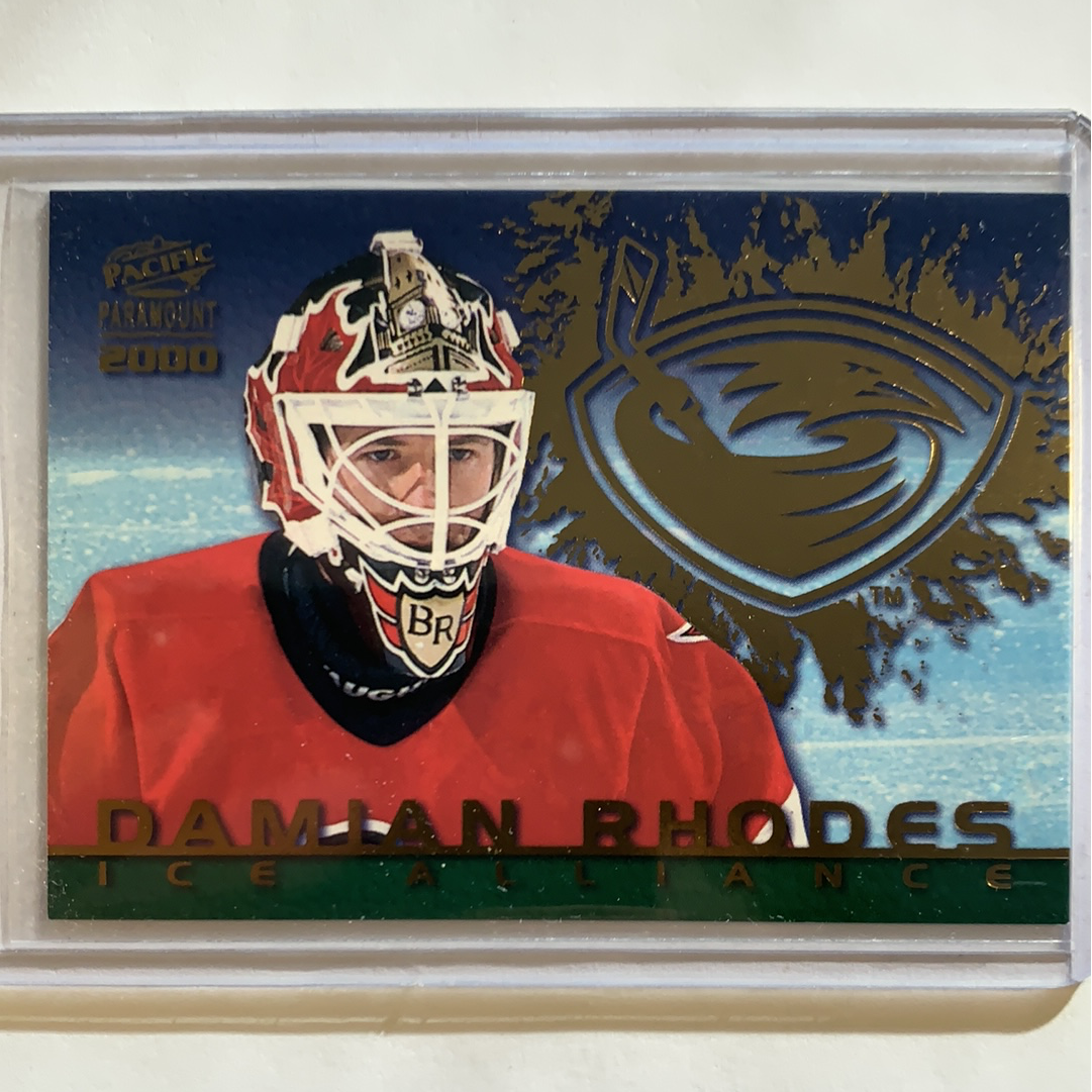  2000-01 Pacific Paramount Damian Rhodes Ice Alliance  Local Legends Cards & Collectibles