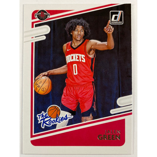 2021-22 Donruss Jalen Green The Rookies