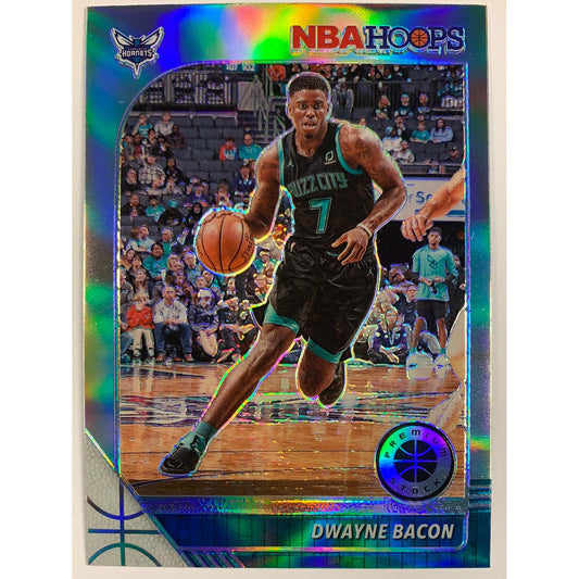 2019-20 Hoops Premium Stock Dwayne Bacon Silver Prizm