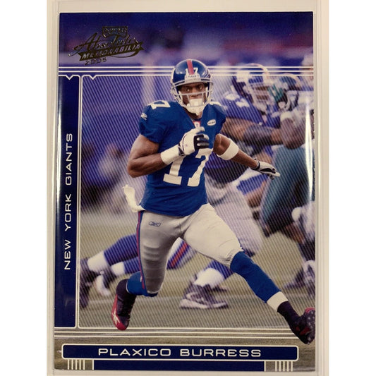 2006 Donruss Playoff Plaxico Burress Base #105  Local Legends Cards & Collectibles