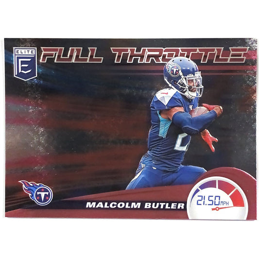  2020 Donruss Elite Malcolm Butler Full Throttle  Local Legends Cards & Collectibles