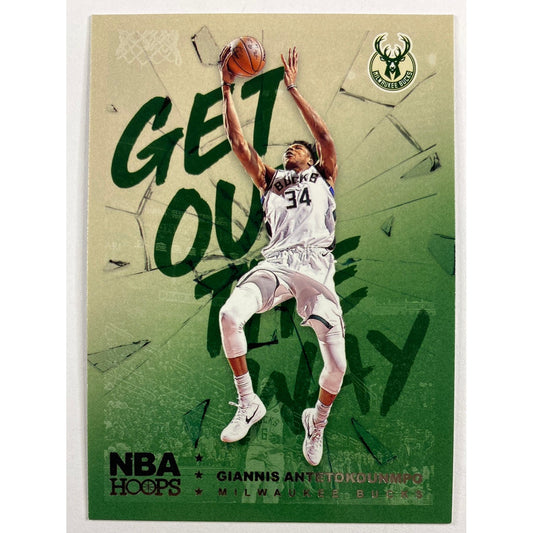 2018-19 Hoops Giannis Antetokounmpo Get Out The Way