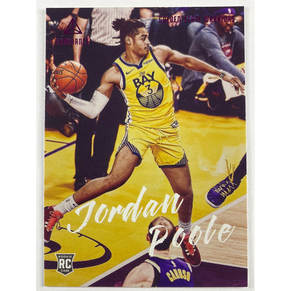 2019-20 Chronicles Luminance Jordan Poole Pink Parallel RC