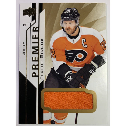  2018-19 Premier Claude Giroux Jersey Patch  Local Legends Cards & Collectibles