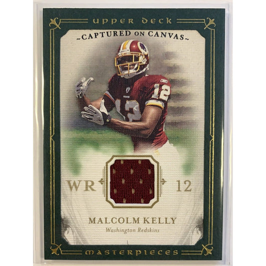  2008 Upper Deck Masterpieces Malcolm Kelly Captured on Canvas  Local Legends Cards & Collectibles