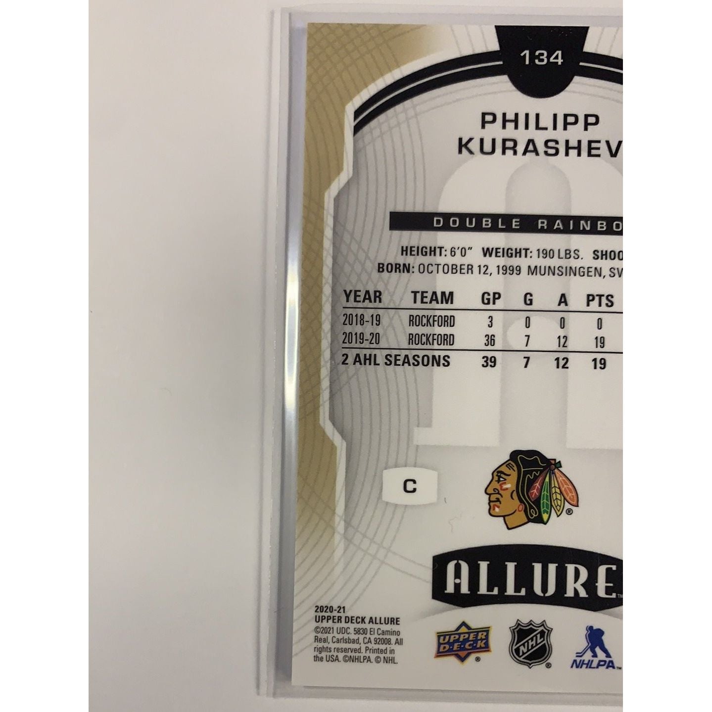  2020-21 Allure Philip Kurashev Double Rainbow Rookie  Local Legends Cards & Collectibles