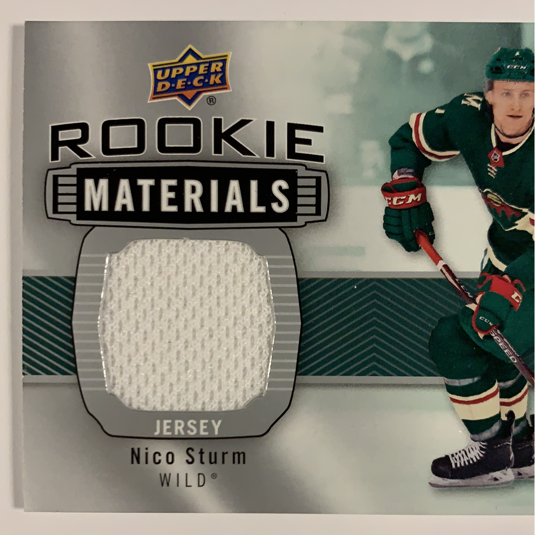  2019-20 Upper Deck Nico Sturm Rookie Materials  Local Legends Cards & Collectibles