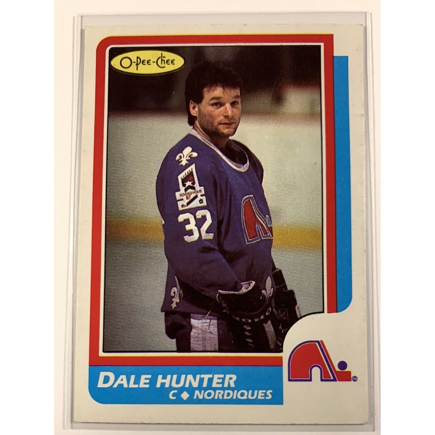  1986-87 O-Pee-Chee Dale Hunter Base #192  Local Legends Cards & Collectibles