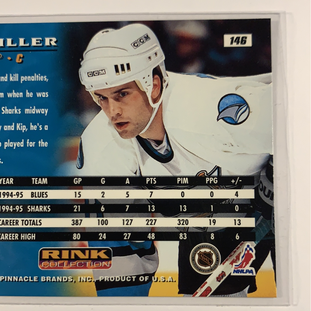  1995-96 Pinnacle Kevin Miller Rink Collection  Local Legends Cards & Collectibles