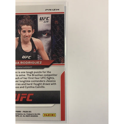  2021 Panini Prizm UFC Marina Rodriguez Green Prizm #47  Local Legends Cards & Collectibles