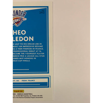  2020-21 Donruss Theo Maledon Rated Rookie  Local Legends Cards & Collectibles
