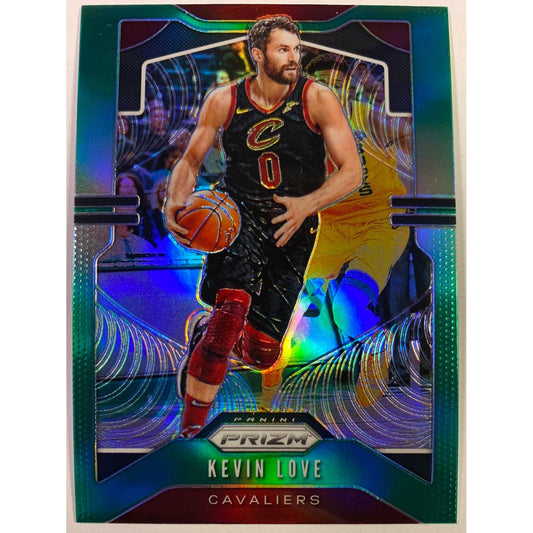  2019-20 Panini Prizm Kevin Love Green Holo Prizm  Local Legends Cards & Collectibles