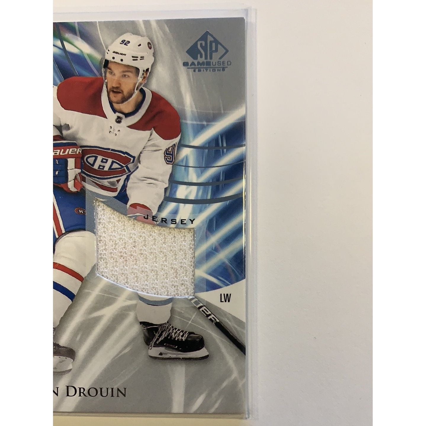  2020-21 SP Game Used Editions Jonathan Drouin Jersey Patch  Local Legends Cards & Collectibles