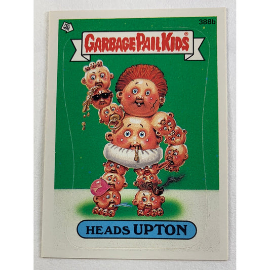 1987 Topps Garbage Pail Kids Heads Upton Die Cut