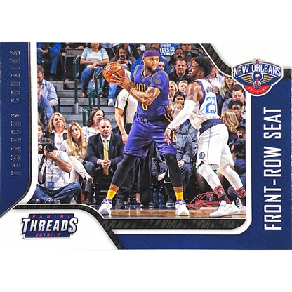  2016-17 Threads Demarcus Cousins Front Row Seat  Local Legends Cards & Collectibles