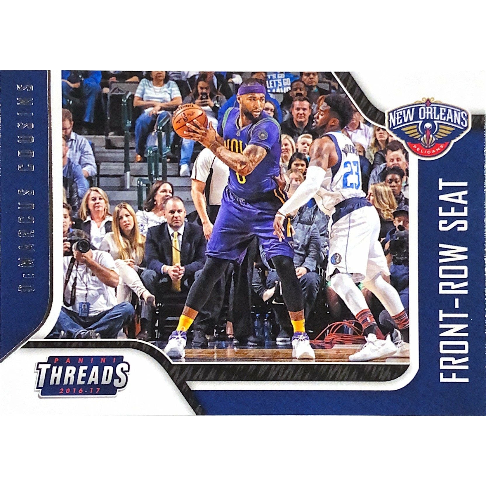  2016-17 Threads Demarcus Cousins Front Row Seat  Local Legends Cards & Collectibles