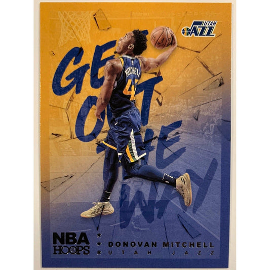2018-19 Hoops Donovan Mitchell Get Out The Way