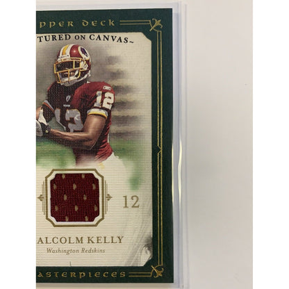  2008 Upper Deck Masterpieces Malcolm Kelly Captured on Canvas  Local Legends Cards & Collectibles