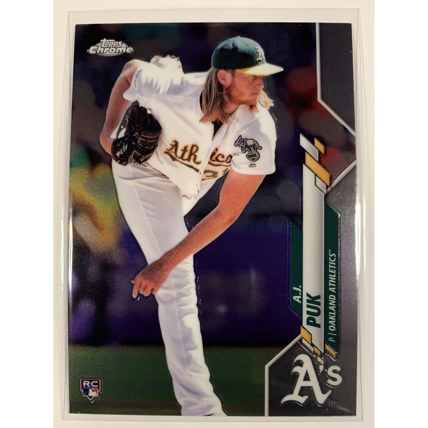  2020 Topps Chrome A.J. Puk RC  Local Legends Cards & Collectibles