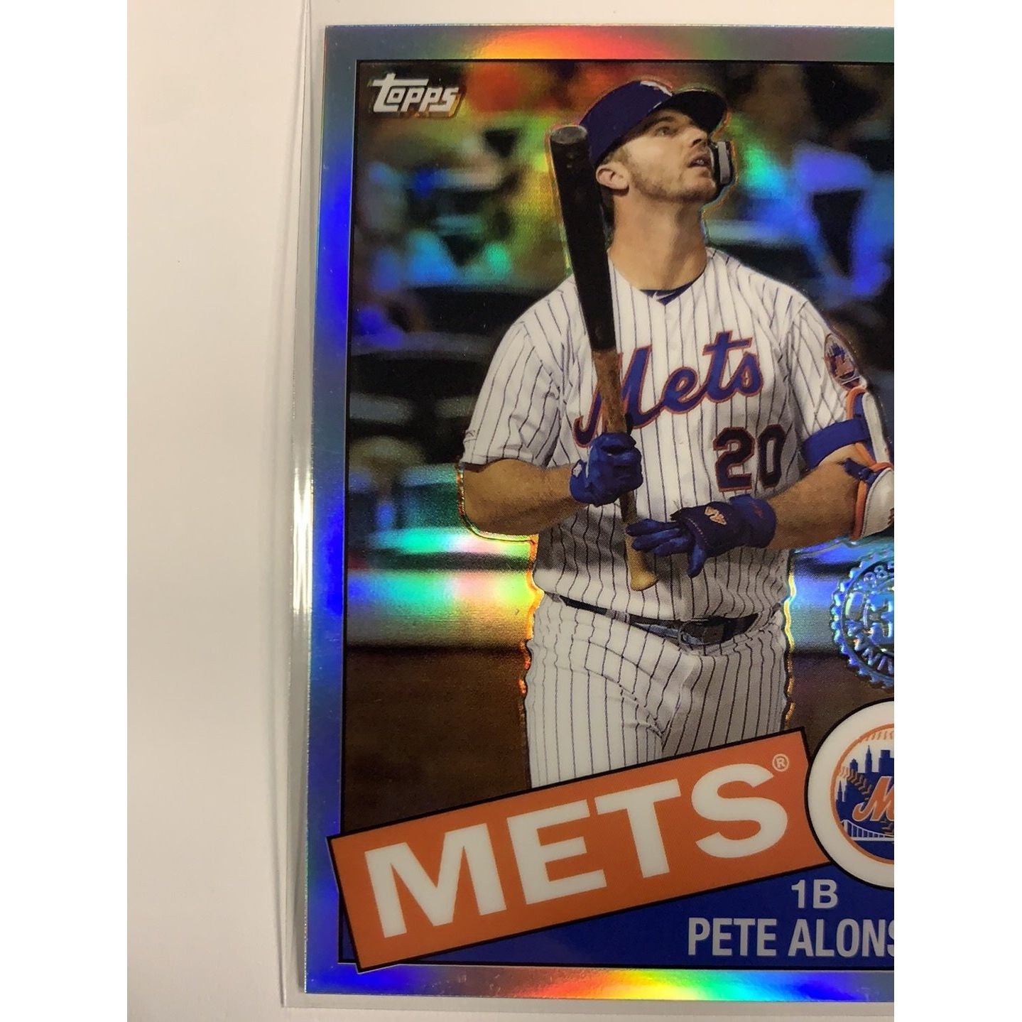  2020 Topps 35th Anniversary Pete Alonso Chrome Refractor  Local Legends Cards & Collectibles
