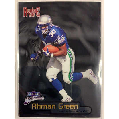  1998 Fleer Brilliants Ahman Green RC  Local Legends Cards & Collectibles