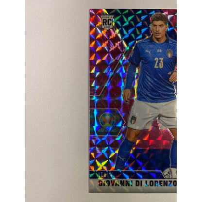 2021 Mosaic UEFA Giovanni Di Lorenzo Pink Mosaic Prizm RC