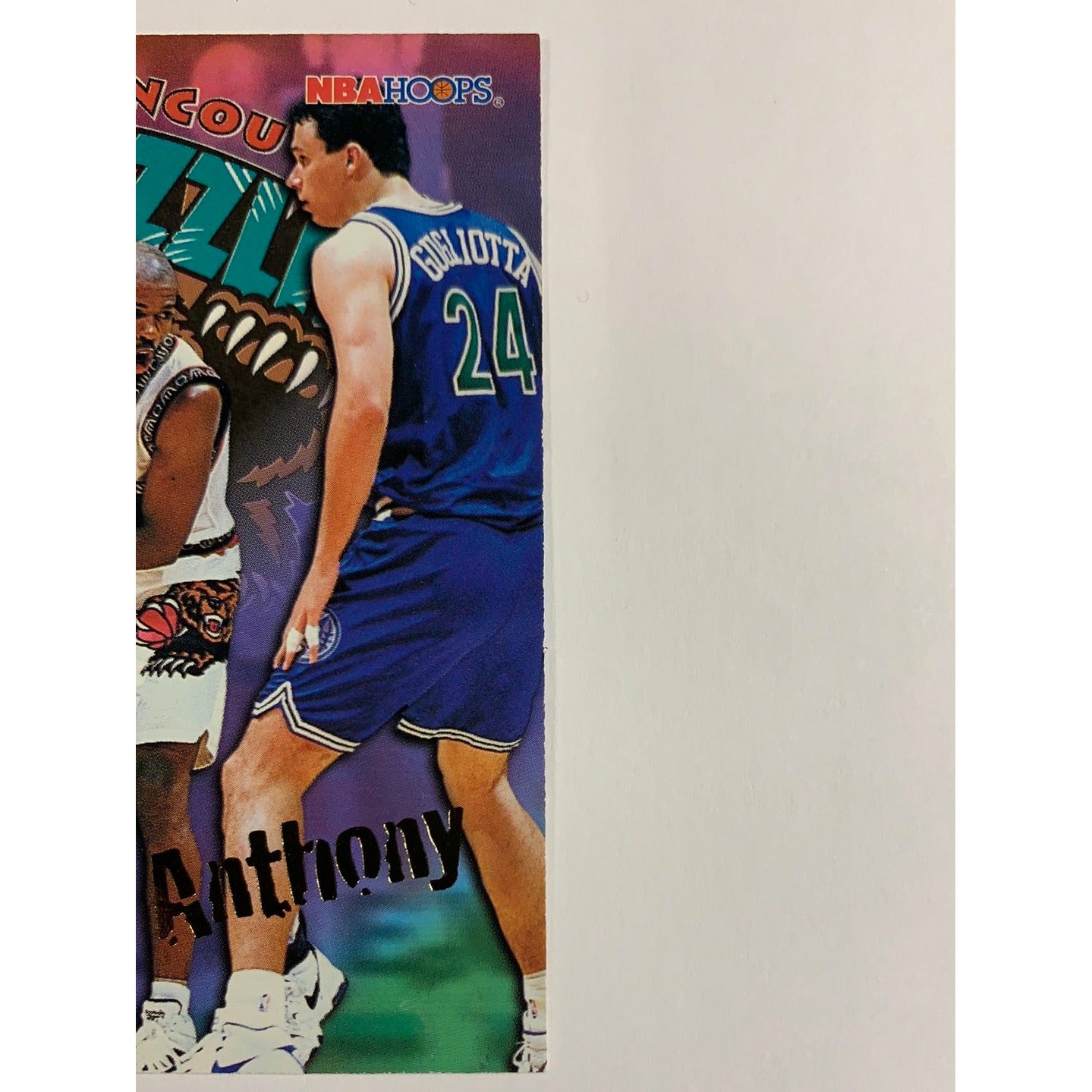 1996 Hoops Greg Anthony Base #349-Local Legends Cards & Collectibles