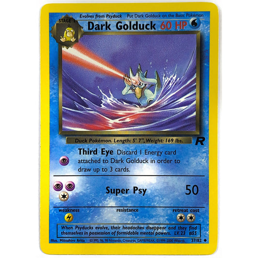 Dark Golduck Non-Holo Uncommon 37/82