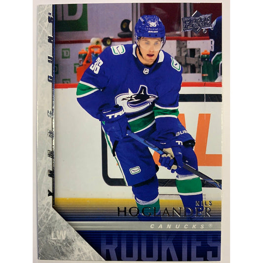  2020-21 Upper Deck Extended Series Nils Hoglander Young Guns Tribute  Local Legends Cards & Collectibles