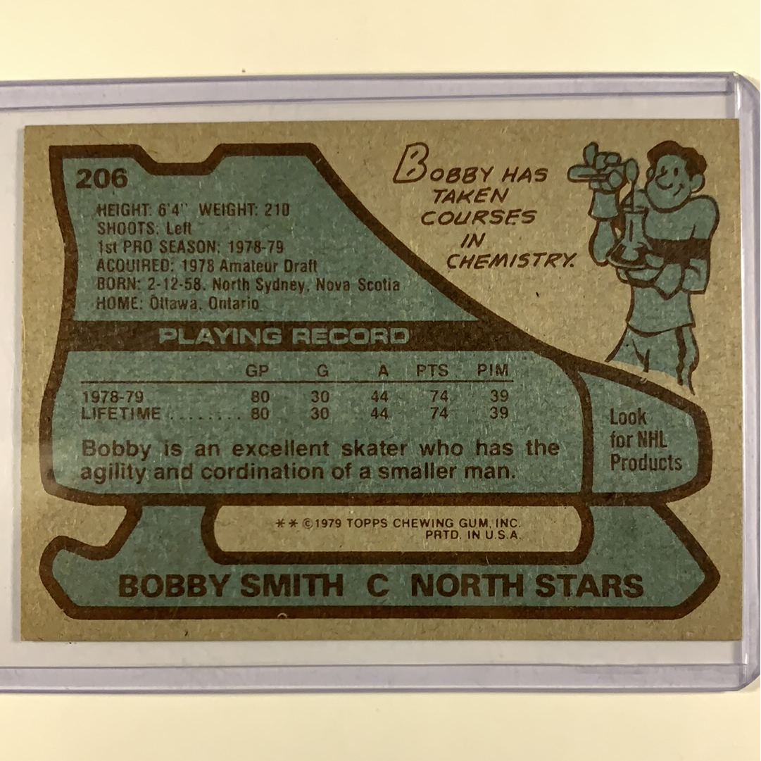  1979-89 Topps Bobby Smith In Person Auto  Local Legends Cards & Collectibles