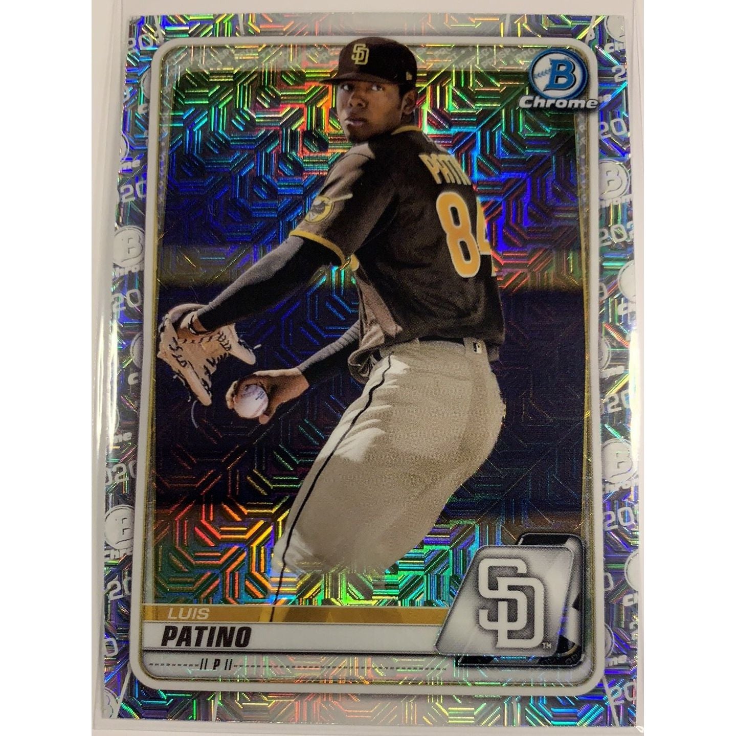  2020 Bowman Chrome Luis Patino Mojo Refractor  Local Legends Cards & Collectibles
