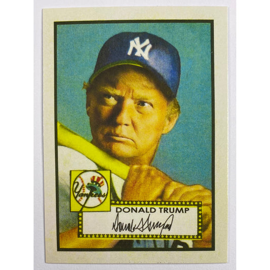 Custom Card Donald Trump Mickey Mantle Tribute?