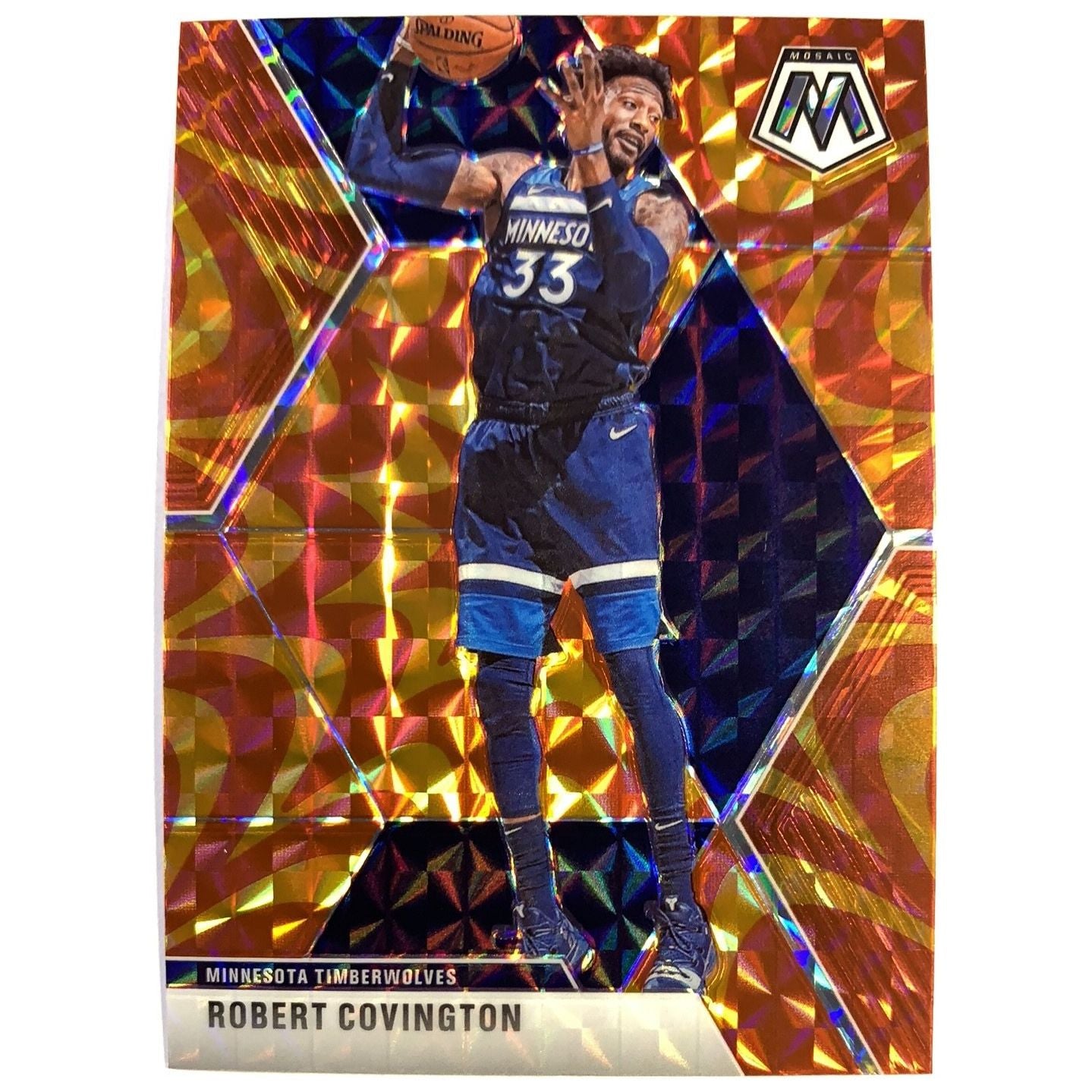  2019-20 Mosaic Robert Covington Orange Reactive Prizm  Local Legends Cards & Collectibles