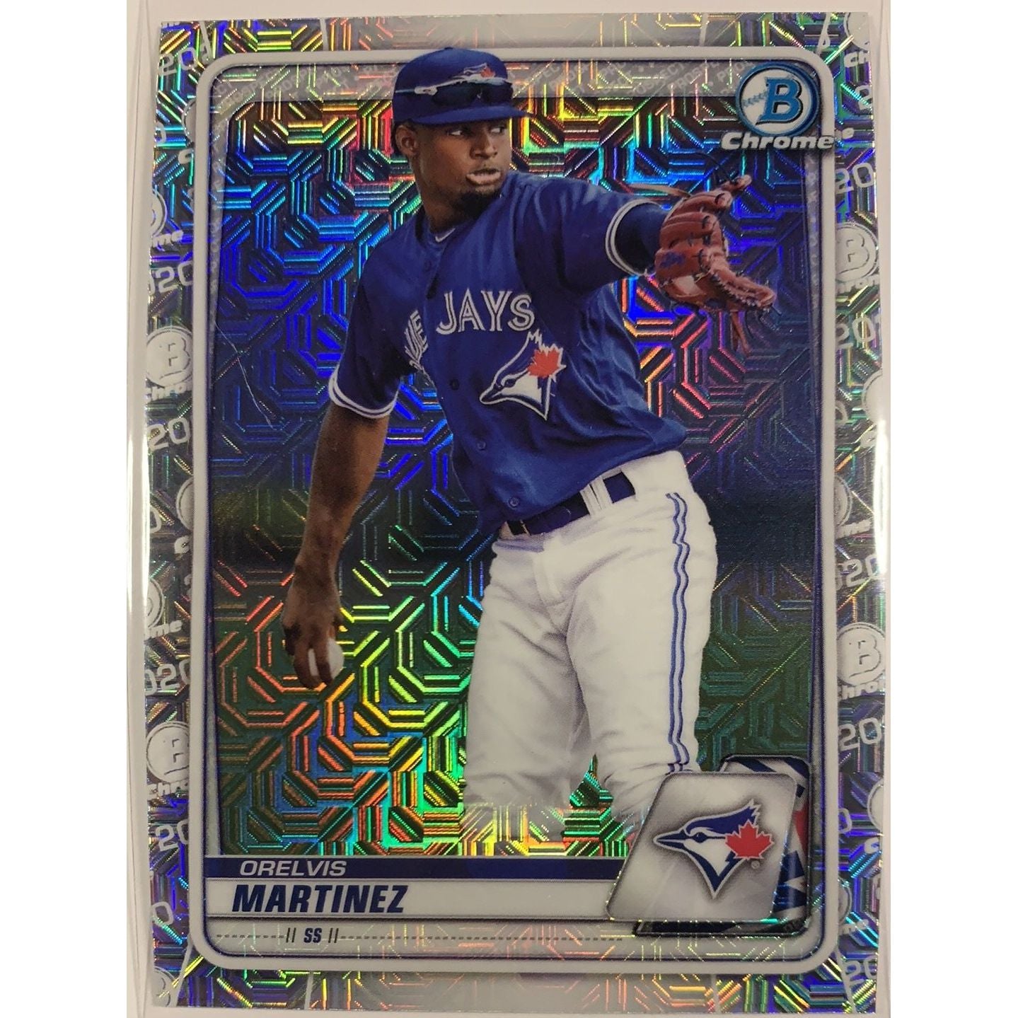  2020 Bowman Chrome Orelvis Martinez Mojo Refractor  Local Legends Cards & Collectibles