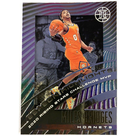  2019-20 Illusions Season Highlights Miles Bridges  Local Legends Cards & Collectibles