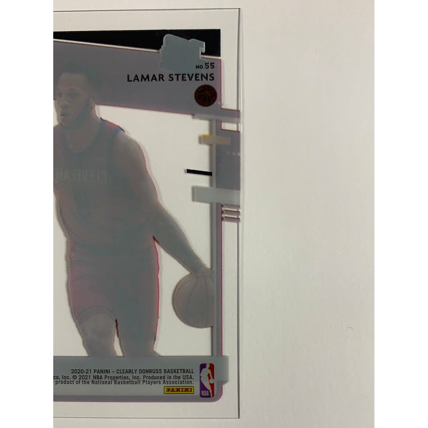 2020-21 Clearly Donruss Lamar Stevens Rated Rookie