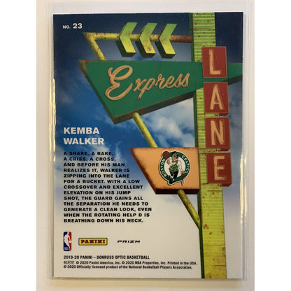  2019-20 Panini Donruss Optic Tmall Express Lane Red Wave Kemba Walker  Local Legends Cards & Collectibles