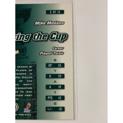  1998-99 Pinnacle Mike Modano Chasing the Cup  Local Legends Cards & Collectibles