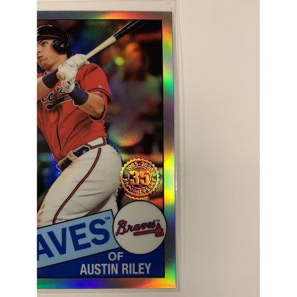  2020 Topps 35th Austin Riley Chrome Refractor  Local Legends Cards & Collectibles
