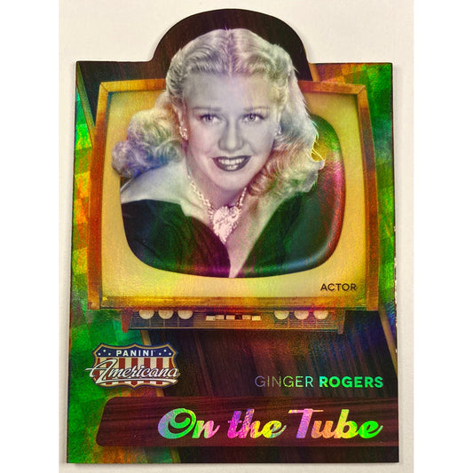 2015 Americana Ginger Rogers On The Tube Die Cut Holo